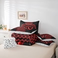 thumbnail image 6 of Castle Fairy Red Video Game Twin Bedding Sets,Hexagon Gamepads Bedding Comforter Set, 6 of 8