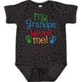 thumbnail image 3 of Inktastic Grandpa Loves Me Boys or Girls Baby Bodysuit, 3 of 5