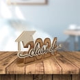thumbnail image 2 of Autumn Clearance Graduation Personalized Christmas Ornaments 2024, Graduation Season Wooden Ornaments,Graduation Class Of 2024 Christmas Decorations, 2 of 7