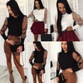 thumbnail image 1 of Hauts Sexy pour Femmes Blouse à Manches Longues Transparente Mode Nouvelle, 1 of 5