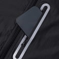 thumbnail image 6 of Zivyakyro Zip up Rain Jacket Men Lightweight Workout Windbreaker Long Sleeve Jacket Hooded Sun Protection Colorblock Loose Black L, 6 of 9