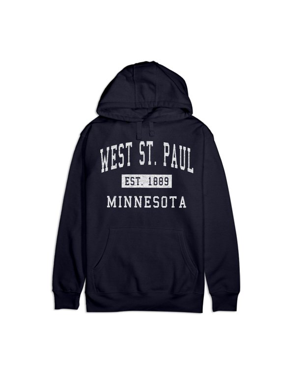 West St. Paul Minnesota Classic Established Premium Cotton Hoodie