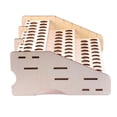 thumbnail image 1 of Modelo Pintura Pintura Simple Conveniente Madera Craft Pigment Holding Racks Pinturas únicas Organizador Tubo Estantes de Escritorio Contenedor Contenedor AweSitey HA012222-00, 1 of 7