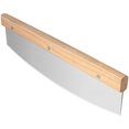 thumbnail image 2 of Pizza Cutter, Stainless Steel Blade Tumbler, Professional Oak Handle Pizza Knife, Sharp And Durable, 35 * 12Cm, 2 of 9