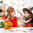 thumbnail image 3 of Pendientes Colgantes De Madera De Gato Esqueleto De Halloween Pendientes De Gato Negro De Halloween Joyería De Fiesta Speravity AP005977-00, 3 of 6