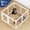 White, variant on Clear Acrylic Dog Playpen Indoor, 10-Panel Premium Pet Play Pen for Puppies, Cats & Rabbits, Heavy Duty Foldable Dog Fence Crate Kennel, White (24" Height)