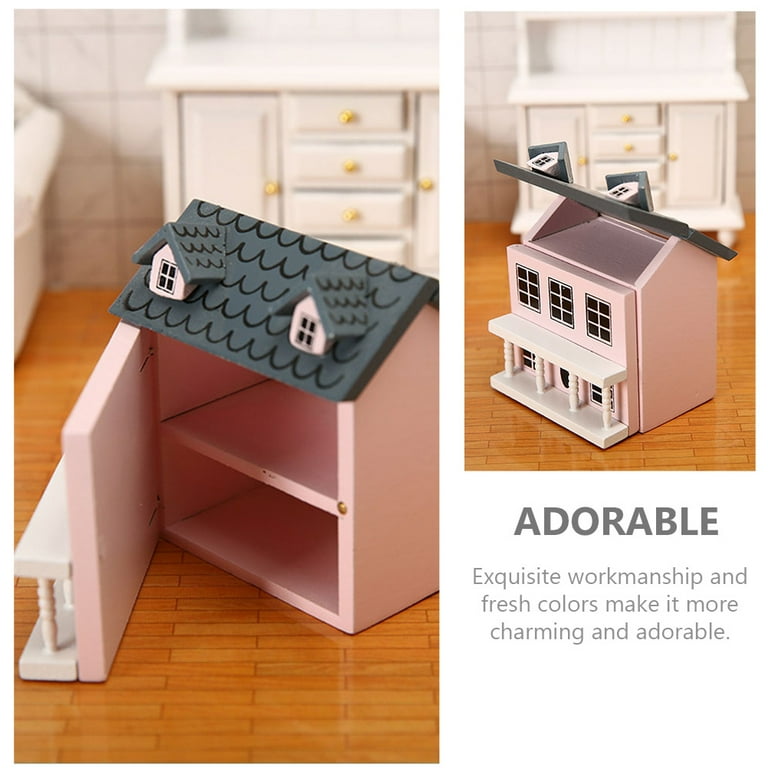 Furniture Dollhouse Building Supplies Mini House Villa Small House