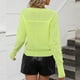 thumbnail image 4 of Gibobby Casual Suéter para Mujer, Suéter de Mujer de Moda Elegantes de Manga Larga Cuello V, Sueter para Mujer(Verde,XG), 4 of 4