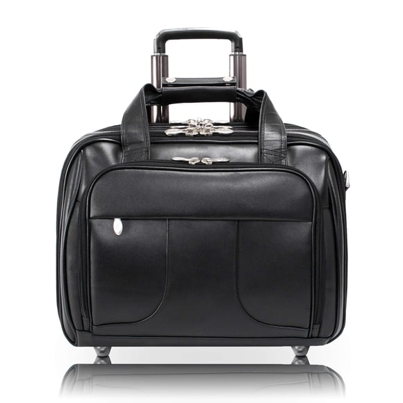 Bolso para Laptop McKleinUSA Chicago 17" Cuero con Ruedas Desmontables