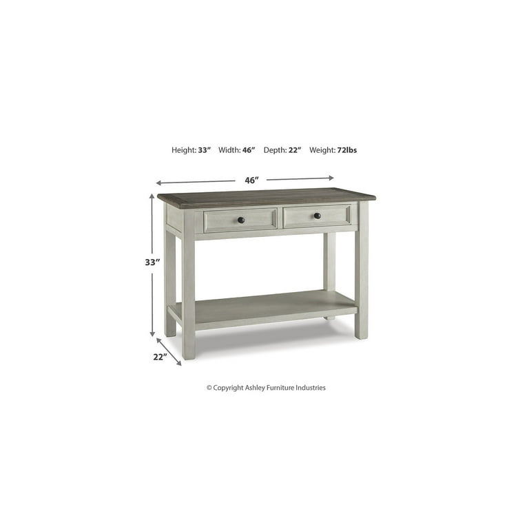 Bolanburg Sofa Table - Two-tone Bolanburg Sofa Table - Two-tone