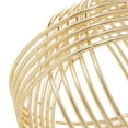 thumbnail image 5 of 9", 7"W Gold Metal Layered Orb Geometric Sculpture, by DecMode (2 Count), 5 of 12