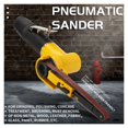 thumbnail image 3 of Air Belt Sander 1/4" Inlet Air Angle Grinding Sanding Belt Compressor Sanding Pneumatic Tool Polishing Rust Removal ,Wide Use, 3 of 6