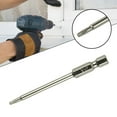 thumbnail image 3 of 75mm Hollow for Torx Screwdriver Bit Hex Shank-T40 Tool For Exact Screw Unscrew T10 Hole, 3 of 9