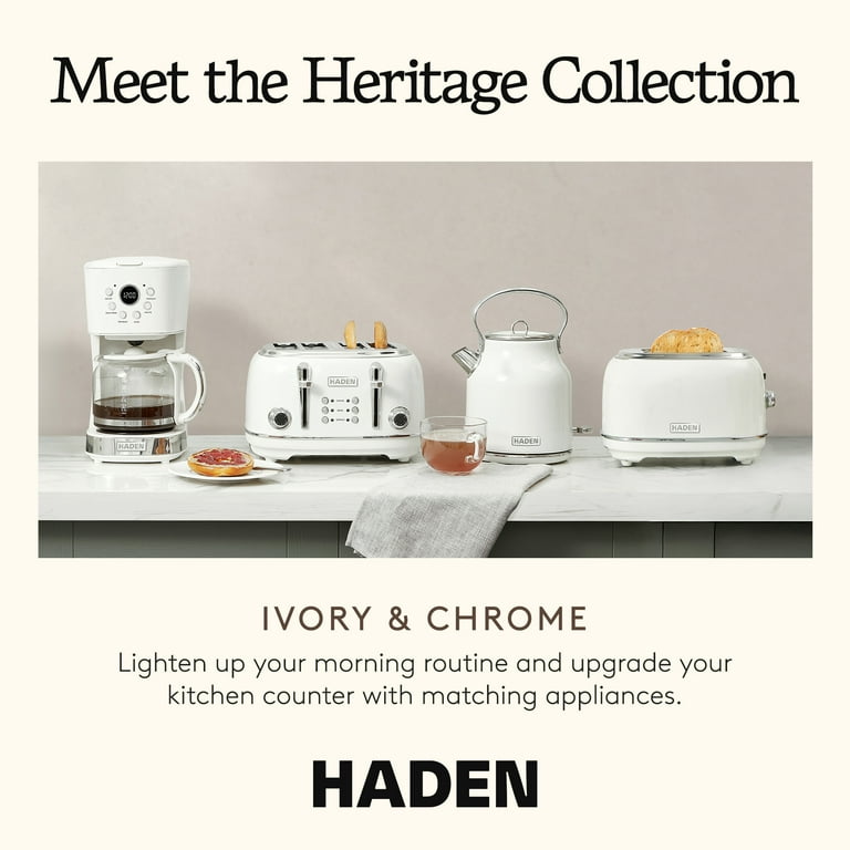 Haden Heritage Matching Appliance Set: 1.7L Electric Tea Kettle