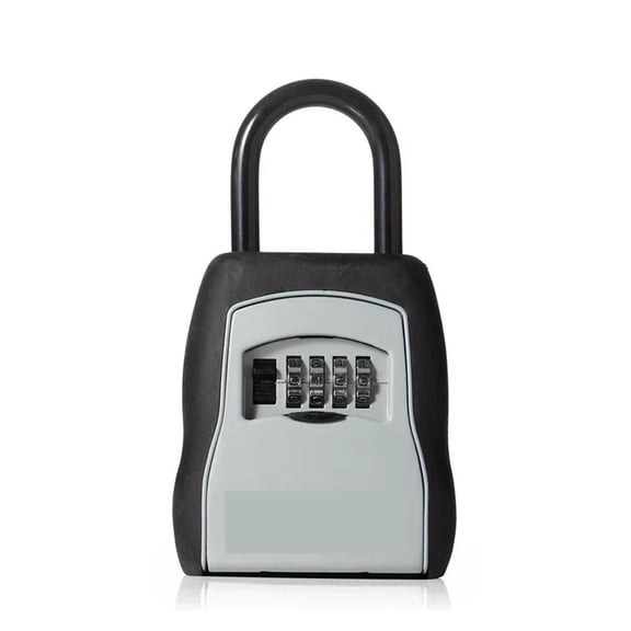 Lock Box Outdoor Lock Box for House Keys Organizer Boxes Safe with Combination Lock 5Keys Capacity ,Compact Design