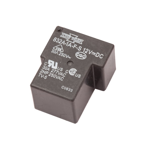 2pcs 832A-1A-F-S 12VDC 30A SPST 4pins Relay
