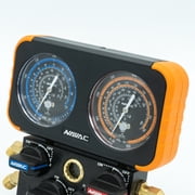 NAVAC N4A4H 4-Valve Manifold Gauge, Class 1.0 Accuracy
