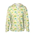 thumbnail image 1 of Fotbe Armadillo Floral Chaqueta con Protección Solar UPF 50+ para Hombre y Mujer, Camisa con Capucha y Bolsillos-XX-Large, 1 of 7