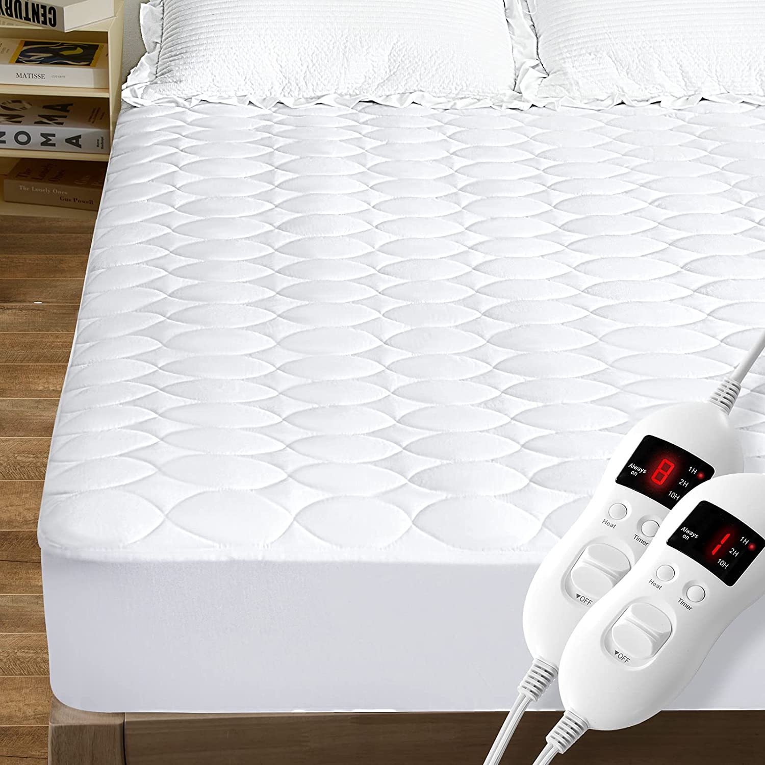 Electric heated mattress pad king size Clearance