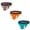 3Pack:Latte+Orange+Light Green, variant on TANBOM Mens Sexy G String Bulge Pouch Breathable Lightweight Thong Latte M