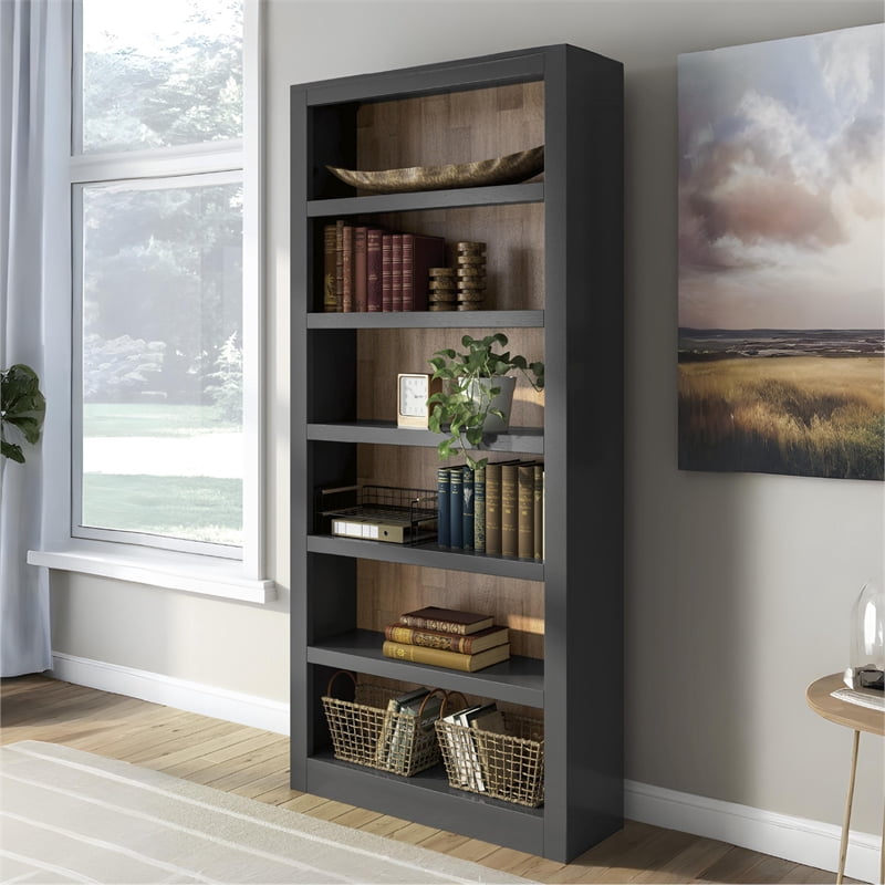 Signature Design by Ashley Wildenauer Black 75" Bookcase