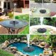 thumbnail image 3 of Fuente solar al aire libre, bomba de agua accionada solar 3.5w para jardín, estanque, piscina, al aire libre, 3 of 5