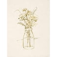 thumbnail image 3 of Barnes, Victoria 12x14 Black Modern Framed Museum Art Print Titled - Faded Flower Arrangment III, 3 of 5