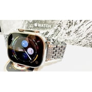الماس مخصص مصقول 49mm iwatch فائقة الماس حجر الراين رابط الفرقة