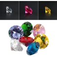 thumbnail image 4 of 100pcs Acrylic Crystal Diamond Crystals Treasure Acrylic Gems Crystals Treasure Gems Table Scatters Acrylic Crystals Acrylic Large Gems for Art Craft Home (Mixed Color), 4 of 8