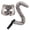brown, variant on Halloween Fursuit Kitty Cat Mask with Tail,Realistic Furry Cat Mask Therian Costume for Animal Role-Play Party