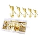 thumbnail image 1 of 130 piezas de perchas para cuadros, kit para colgar cuadros, accesorios de metal, ganchos profesionales para colgar cuadros, perchas de arte para ropa, 1 of 9