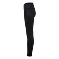 thumbnail image 4 of TriDri - Leggings largos de entrenamiento estampado camuflaje para mujer señora (Camuflaje Negro), 4 of 4