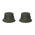 thumbnail image 3 of VONKY Comfortable And Breathable Fisherman Hat For Sun Protection Sunscreen Fisherman Cap Hat Summer Olive 58cm 2Set, 3 of 6