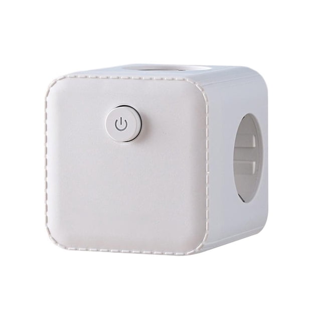 European Travel Plug Adapter with 3 USB Ports, Smart Charging for Phones & Tablets, Compact Cube for Hotel & Home Use