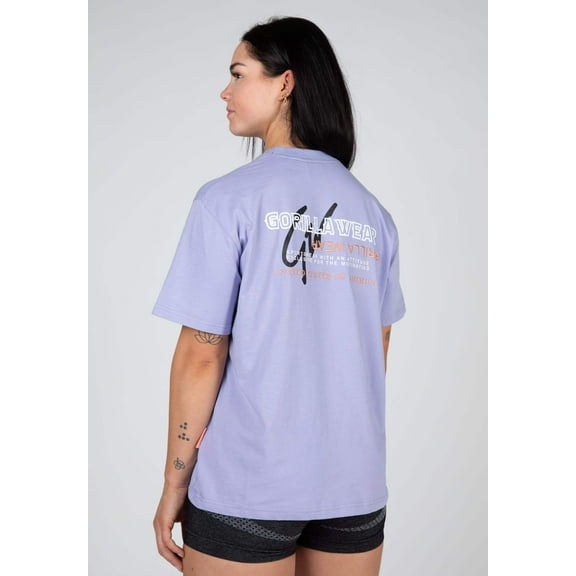 Medina Oversized T-Shirt - Lilac