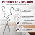 thumbnail image 5 of Dough Hook for Hand Mixer Replacement for Hand Mixer Dough Hooks KHM512, Stainless Steel Dough Hooks(2pcs), 5 of 5