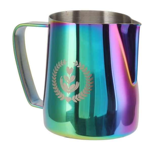 Taza De Arte De Café Taza De Espuma De Leche Taza De Café De 350 Ml Jarra De Espuma De Leche 350ml Coffee Art Cup Con Boca Puntiaguda Jarra Para Espumar Leche De Acero Inoxidable ANGGREK Otros