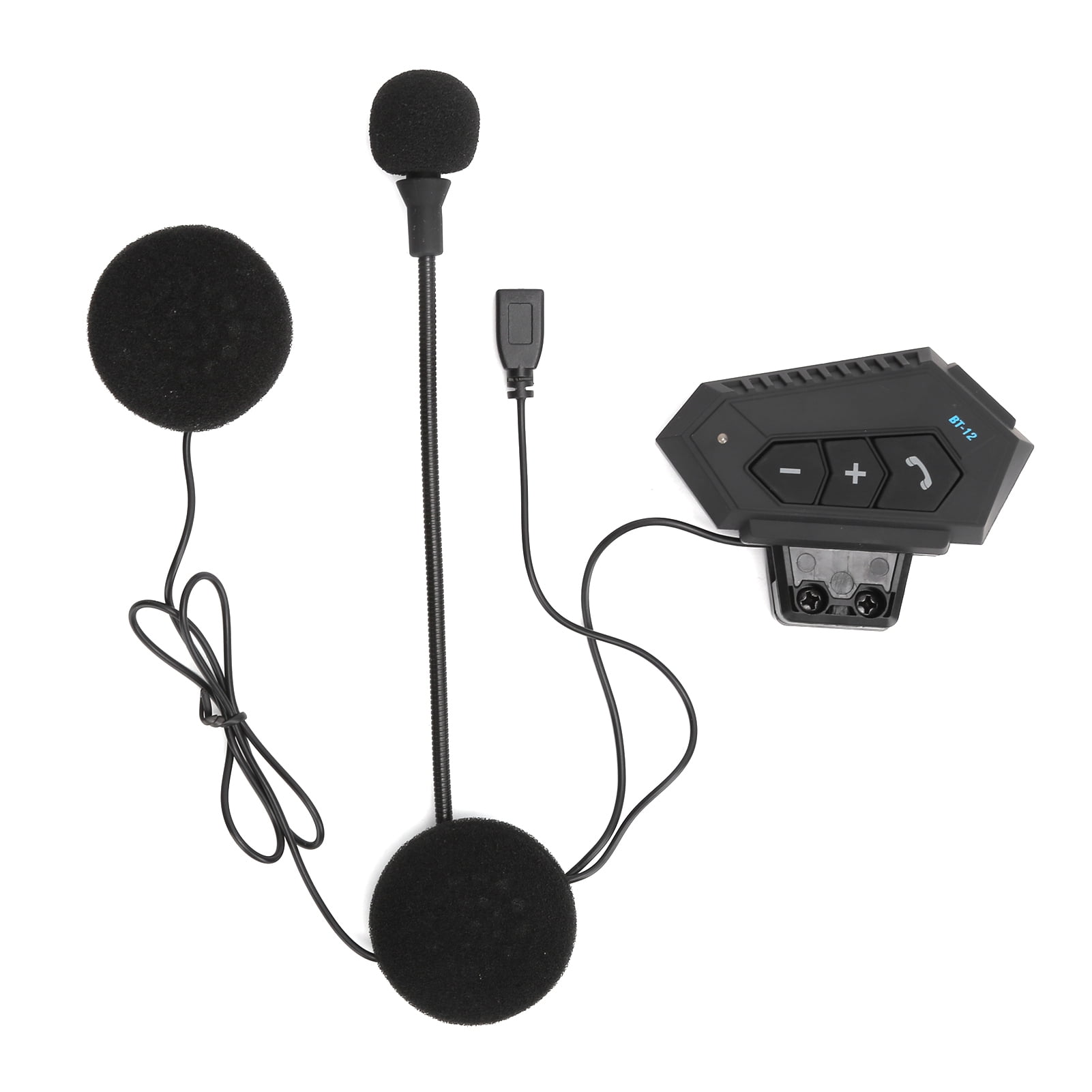 Motorcycle Headphone Ergonomic Design Comfortable To Wear Helmet