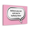 thumbnail image 2 of Inspirational Wall Art Believe You Can Motivation Wall Decor for Home Office Gym Inspiring Success Quote Print Ready to Hang Unframed, 2 of 13