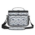 thumbnail image 2 of Lunch Box Pioneer Flower Floral Print Pattern Insulated Lunch Bag for Women Men,Medium Leakproof Lunchbox Cooler Bag Adjustable Strap,10 X 6.7 X 8 Inches, 2 of 6