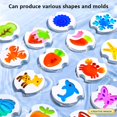 thumbnail image 4 of BESTSKY Magic Water Elf Toy Kit Aqua Fairy Water Gel Kit With 4 Magic Gels 8 Sea Creature Molds. Christmas Gifts Birthday Gifts Party Favors Arts & Crafts DIY Stem Kits for Kids,Pink One Size, 4 of 4
