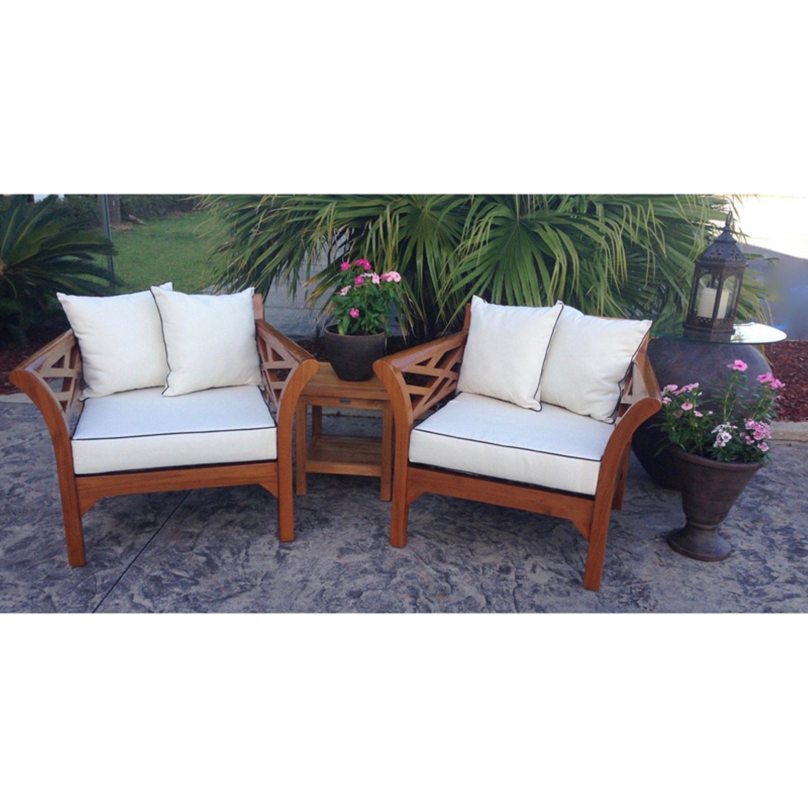 Chic Teak Long Island Outdoor Chair