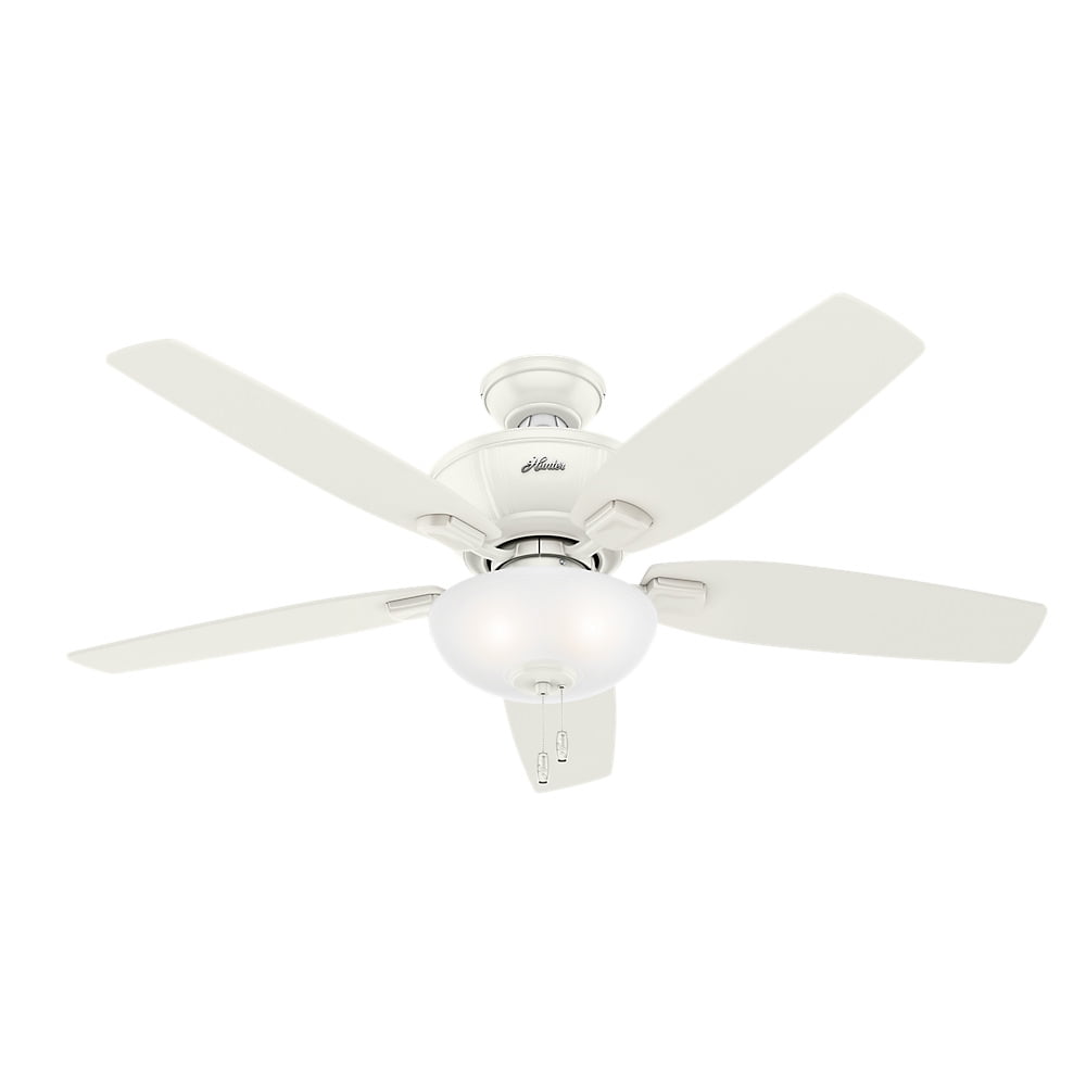 Hunter 52 Kenbridge Fresh White Ceiling Fan With Light