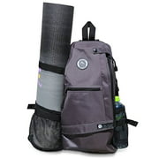 Aurorae Yoga Mat Bag. Multi Purpose Cross-Body Sling Back Pack. Mat Sold Separately.