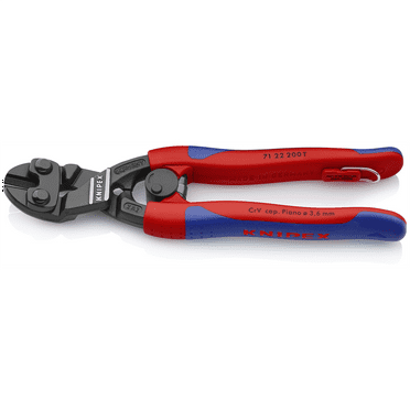 Knipex Wire Cutters Knipex 71 32 200 Comfort Grip High Leverage CoBolt Cutter With Notch And Spring Knipex Bolt Cutter