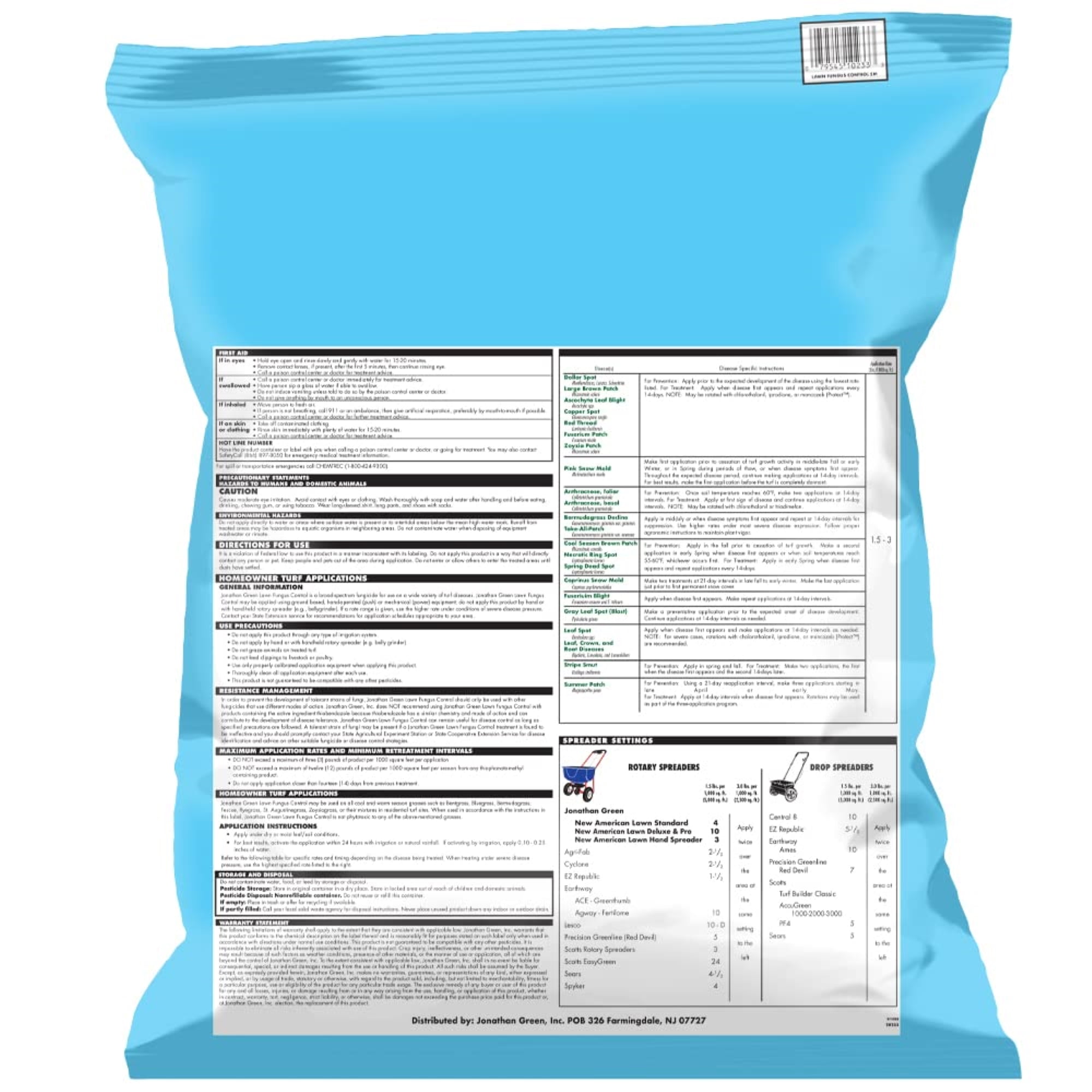 Jonathan Green Lawn Fungus Control Granules Fungicide 7.5 lb