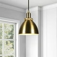 thumbnail image 4 of Evelyn&Zoe Modern Metal Pendant, 4 of 11
