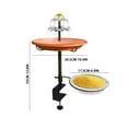 thumbnail image 2 of RKSTN Bathing Bird Basin Detachable Bathtub Garden Balcony Wrought Iron Decoration, 2 of 6