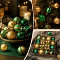 thumbnail image 5 of Qwtwty 16 Pcs Christmas Tree Ornaments Set, Shatterproof Colorful Plastic Decorative Christmas Bauble for Home Holiday Wedding Party Decor, 5 of 7