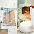 thumbnail image 7 of Sunset Beach Seastar Palm Tree Cotton Face Towels Absorbent Hand Towel Soft Bathroom Towel for Kitchen Hotel Decoration, 7 of 7